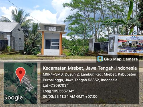 foto gerbang perumahan Smart brilliant regency