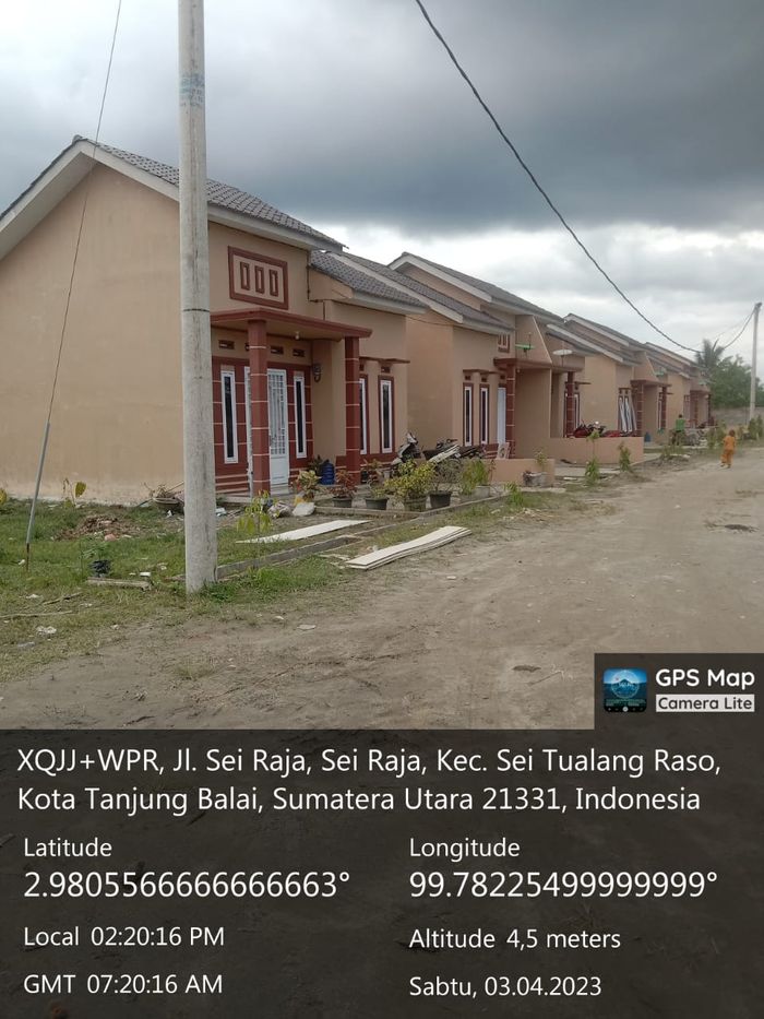 foto denah rumah tipe 36 perumahan SEI RAJA 3