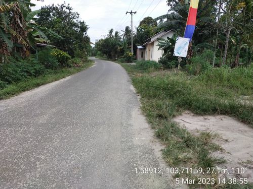 foto gerbang perumahan PURI PALM