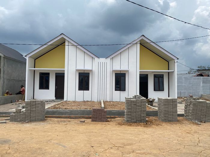 foto tampak rumah tipe 36 perumahan VILLA ALILA SHAFA