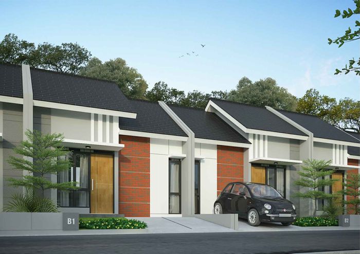 foto tampak rumah tipe subsidi perumahan TAKTAKAN HILLS VIEW