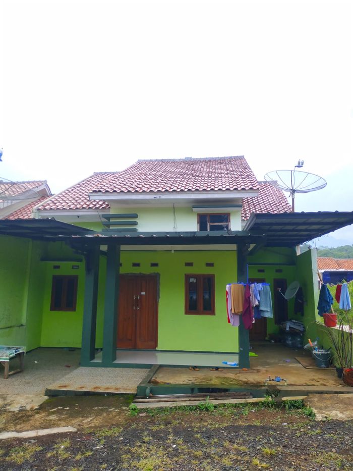 foto tampak rumah tipe Asmaraloka 68/96 perumahan PERUMAHAN QUANTA 2 TAHAP II