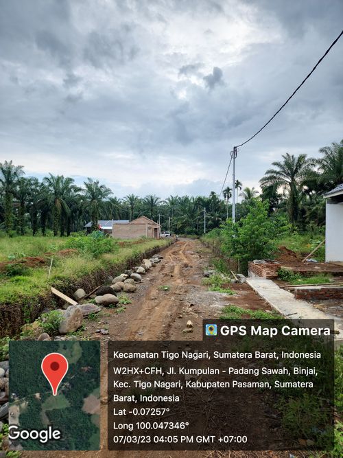 foto posisi tengah perumahan D PUTI GREEN VIEW