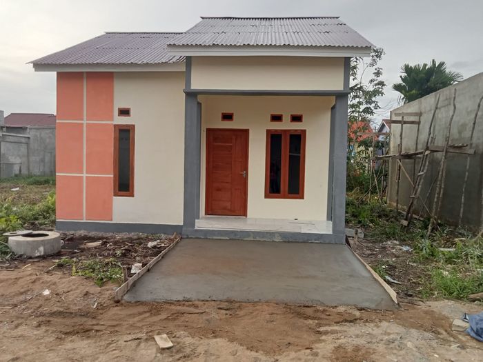 foto tampak rumah tipe Subsidi 36 perumahan VILLA KHARISMA III