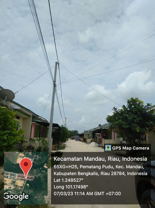 foto gerbang perumahan Duta Mulia Indah 4