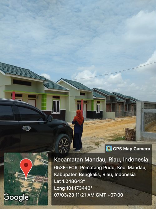 foto posisi tengah perumahan Duta Mulia Indah 4