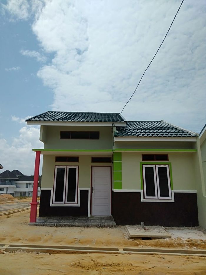 foto tampak rumah tipe 36 perumahan Duta Mulia Indah 4