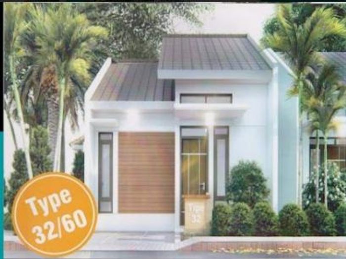 foto tampak rumah tipe 32/60 perumahan Smart brilliant regency