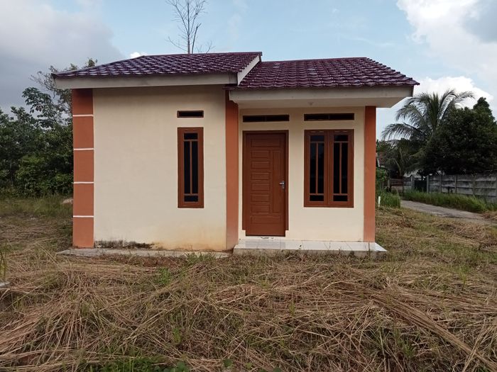 foto tampak rumah tipe 36 RSH perumahan GRIYA PERMATA INDAH