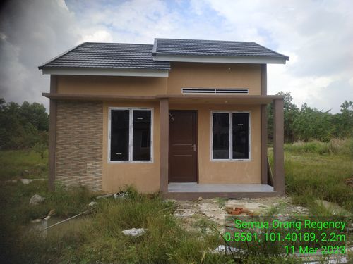 foto contoh rumah perumahan Semua Orang Regency