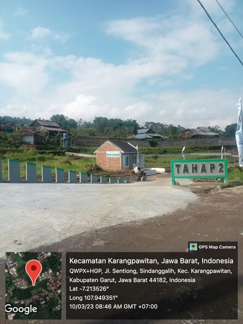 foto gerbang perumahan TAMAN HIJAU 2