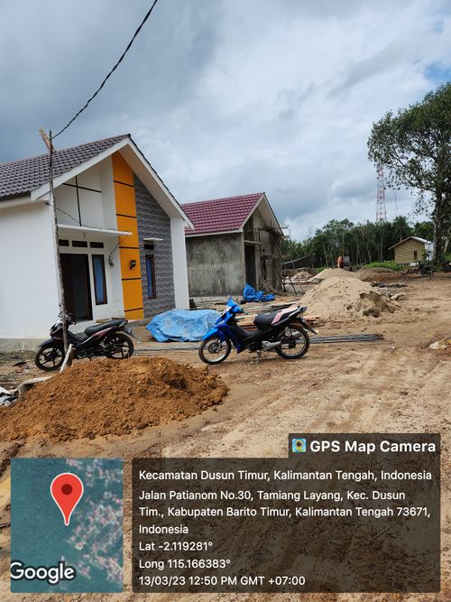 foto gerbang perumahan Bana Residence