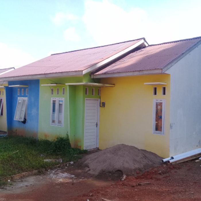 foto tampak rumah tipe 36 perumahan JATIPURUS PERMAI