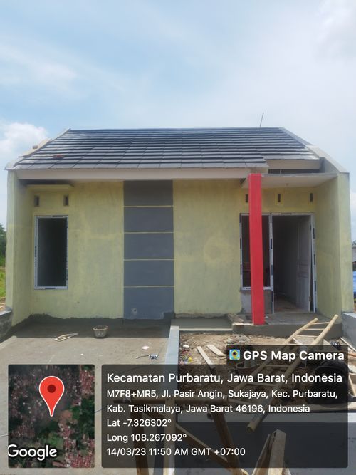 foto contoh rumah perumahan Kota Impian Sukajaya