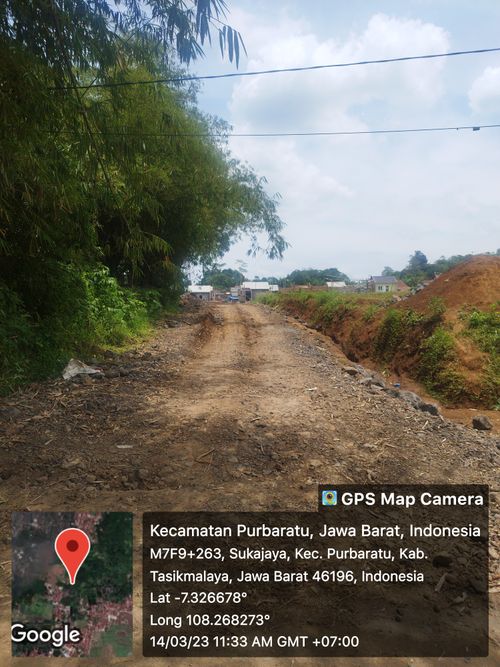 foto gerbang perumahan Kota Impian Sukajaya