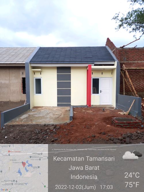foto contoh rumah perumahan Kota Impian Tamansari 2