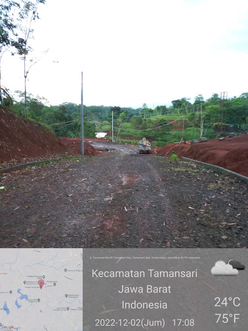 foto posisi tengah perumahan Kota Impian Tamansari 2
