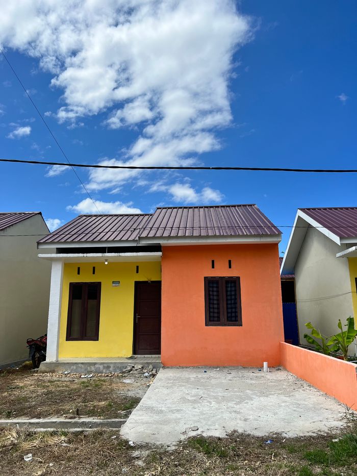 foto tampak rumah tipe 36 / 104 perumahan BINTANG KALUKUBULA RESIDENCE TAHAP 3