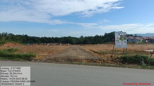 foto gerbang perumahan PESONA KING ADHAM RESIDENCE TAHAP 2