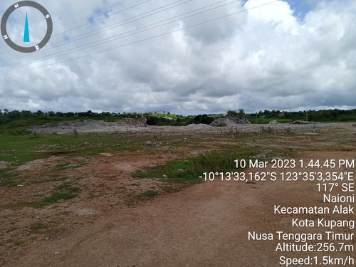 foto posisi tengah perumahan Bumi Fatukoa Indah