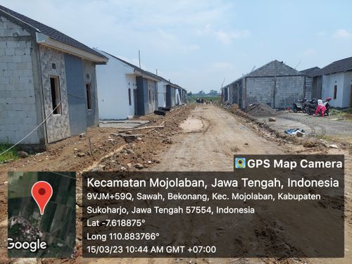 foto posisi tengah perumahan PANDAWA REGENCY 2