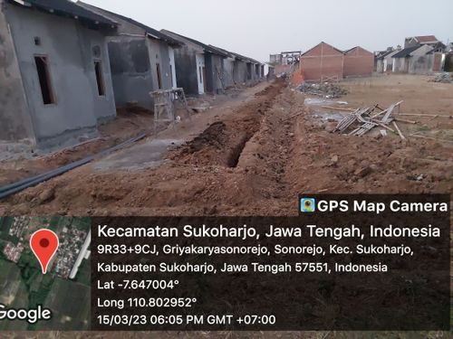 foto gerbang perumahan GRIYA PURBAYA SONOREJO