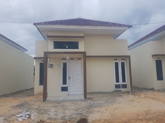 foto tampak rumah tipe 36 perumahan BUKIT SAMPURAGA BARU 2