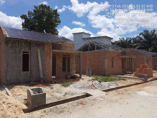 foto posisi tengah perumahan BUKIT ATHAYA PERMAI 2 TAHAP 2