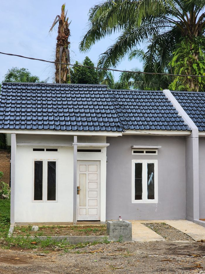 foto tampak rumah tipe 36/98 perumahan D PUTI GREEN VIEW