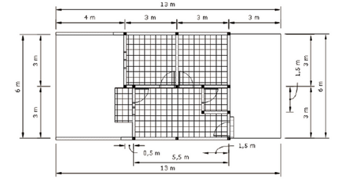 foto denah rumah tipe 30 perumahan GRIYA ASERA