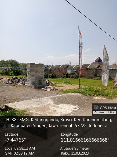 foto gerbang perumahan Griya Puspawati