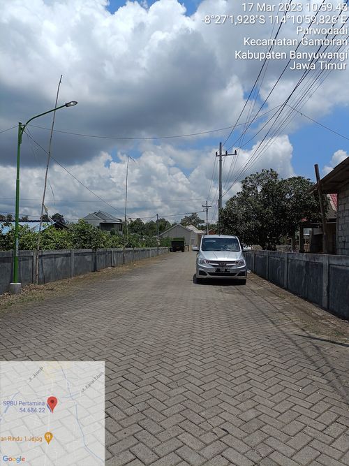 foto gerbang perumahan GRAND PETAUNAN 2