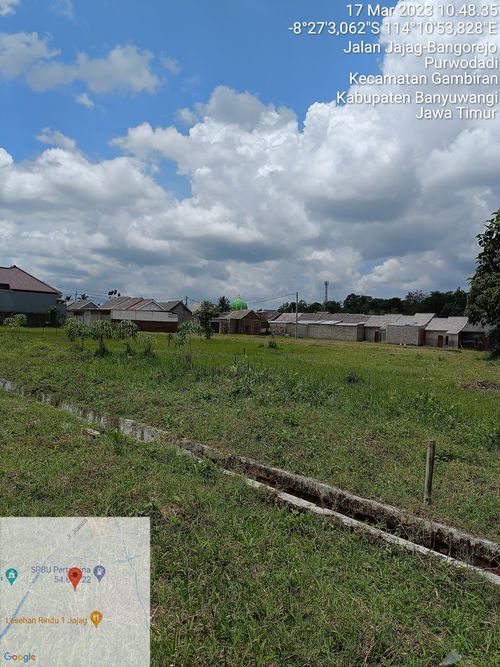 foto posisi tengah perumahan GRAND PETAUNAN 2