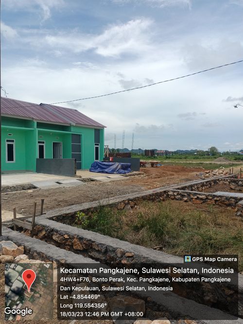 foto posisi tengah perumahan AL - KANZA LAND