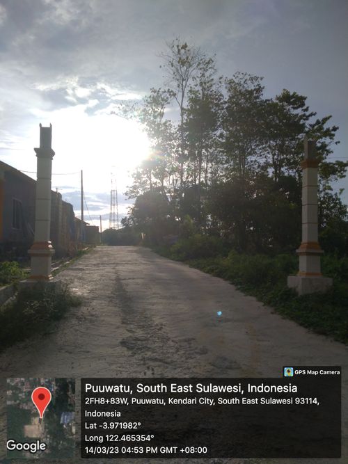 foto gerbang perumahan TAPERA KENDARI TAHAP 3