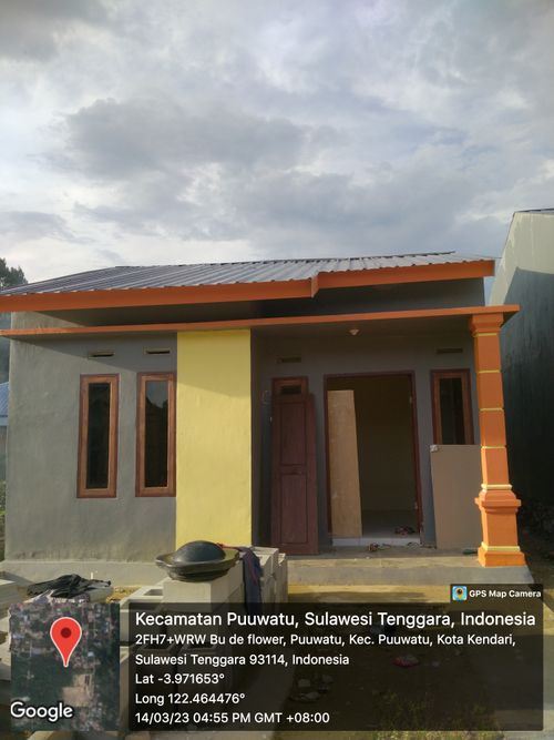 foto contoh rumah perumahan TAPERA KENDARI TAHAP 3