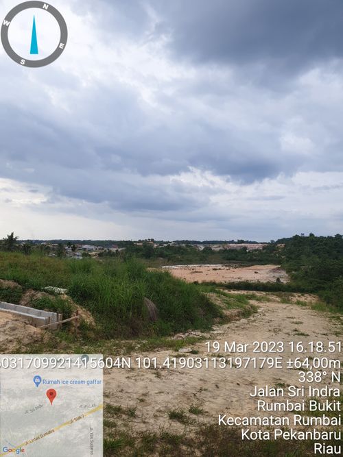 foto posisi tengah perumahan GRIYA SRI MANDIRI