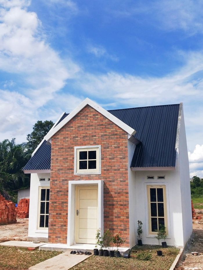 foto tampak rumah tipe citra mahkota indah perumahan CITRA MAHKOTA INDAH