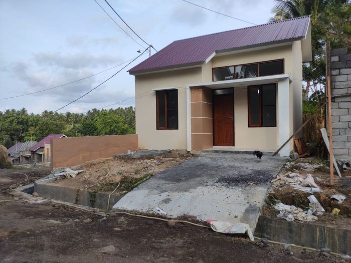 foto tampak rumah tipe 36/105 perumahan GRIYA BUHA ASRI