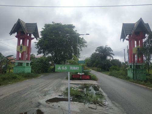 foto gerbang perumahan HASGAR PERMAI 4