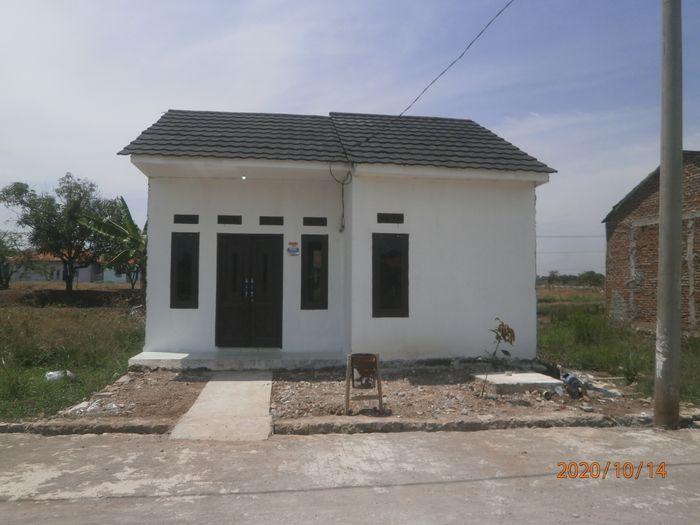 foto denah rumah tipe 36/66 perumahan Griya Abdi Karya