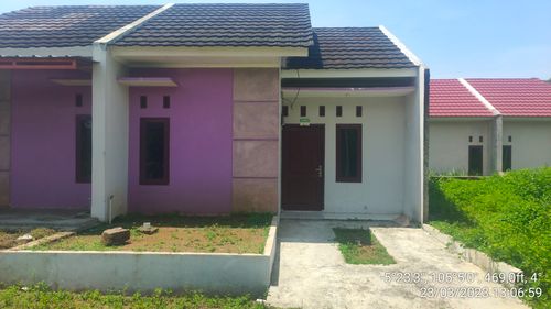 foto contoh rumah perumahan Perumahan Rajawali