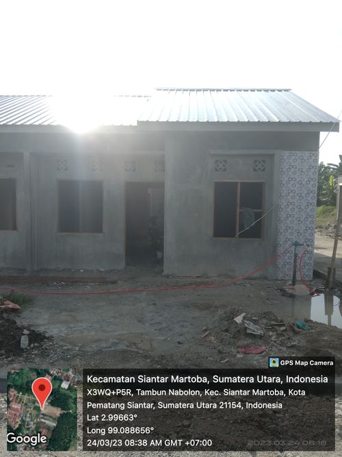 foto contoh rumah perumahan Perumahan Senayan Green Palm