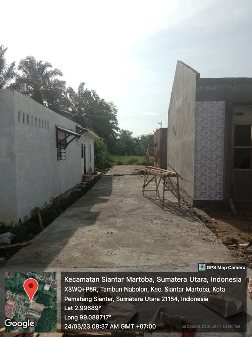 foto posisi tengah perumahan Perumahan Senayan Green Palm