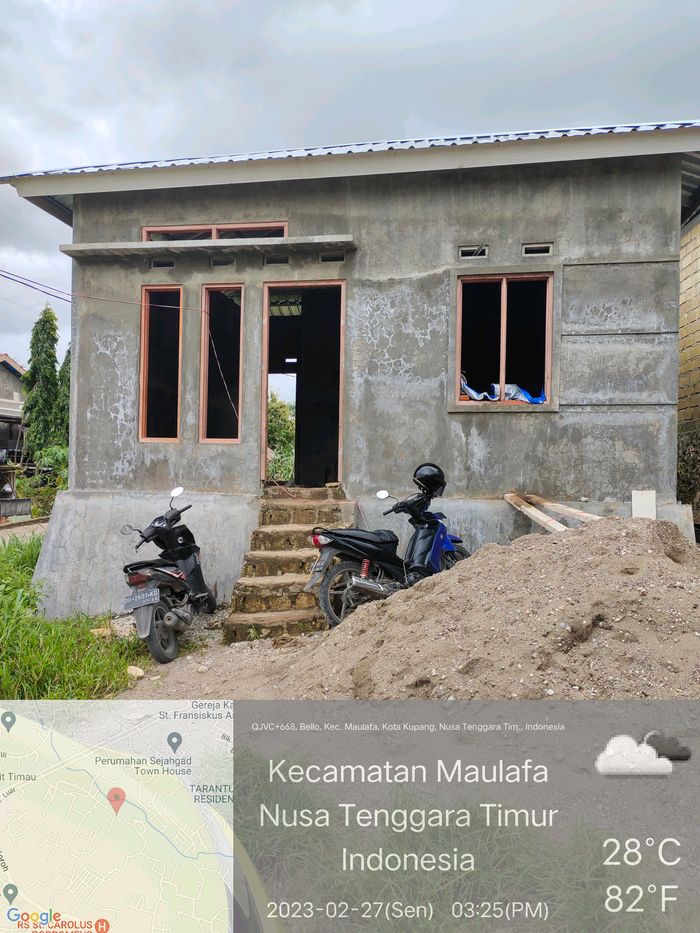 foto denah rumah tipe 36 perumahan BAK BIRU 2 RESIDENCE