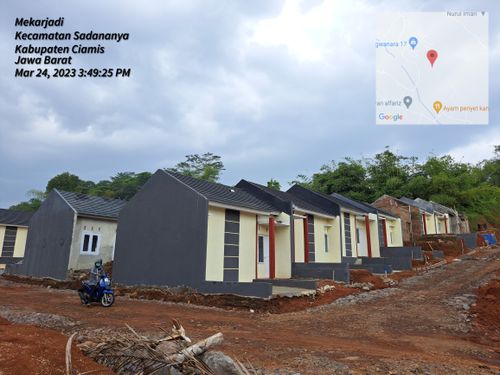 foto posisi tengah perumahan KOTA GALUH TAHAP VIII