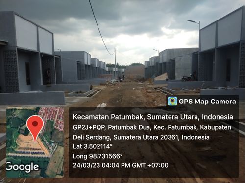 foto posisi tengah perumahan TAMORA RESIDENCE 2