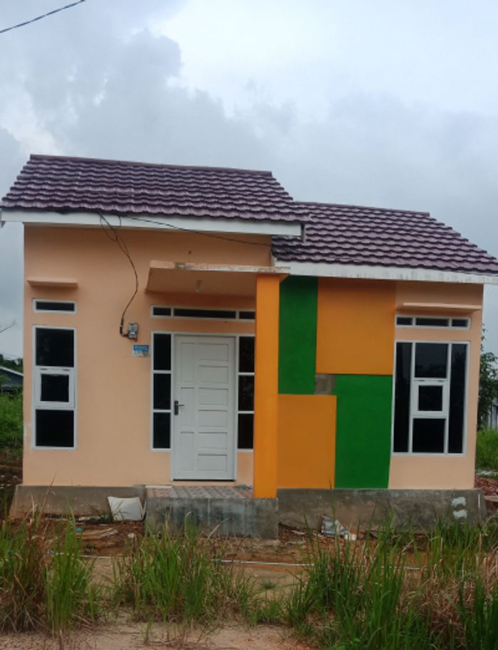 foto tampak rumah tipe 36+ perumahan Bandara Village