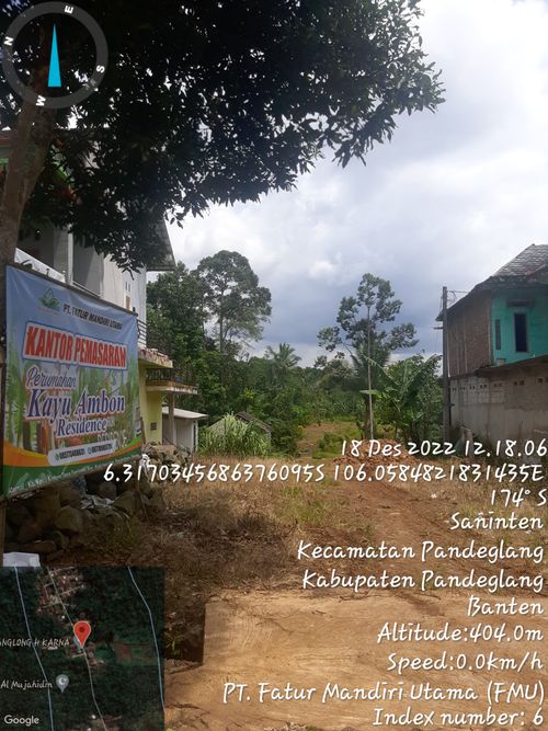foto gerbang perumahan KAYU AMBON RESIDENCE