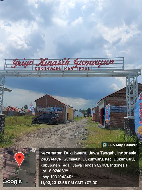 foto gerbang perumahan Griyo kinasih
